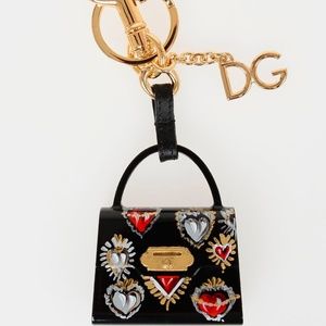 Dolce & Gabbana Hand Printed Keychain